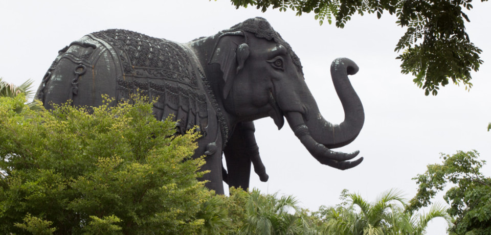 Sightseeing Bangkok – 3 Headed Elephant – Erawan Museum